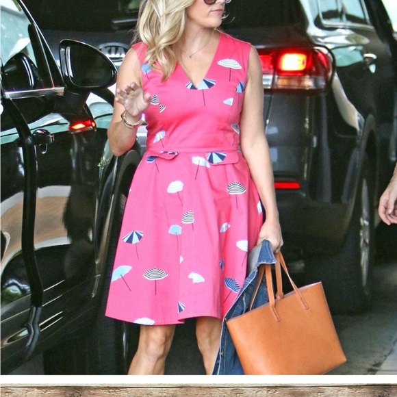 Draper James Umbrella Love Circle Dress size 6 - Picture 7 of 7